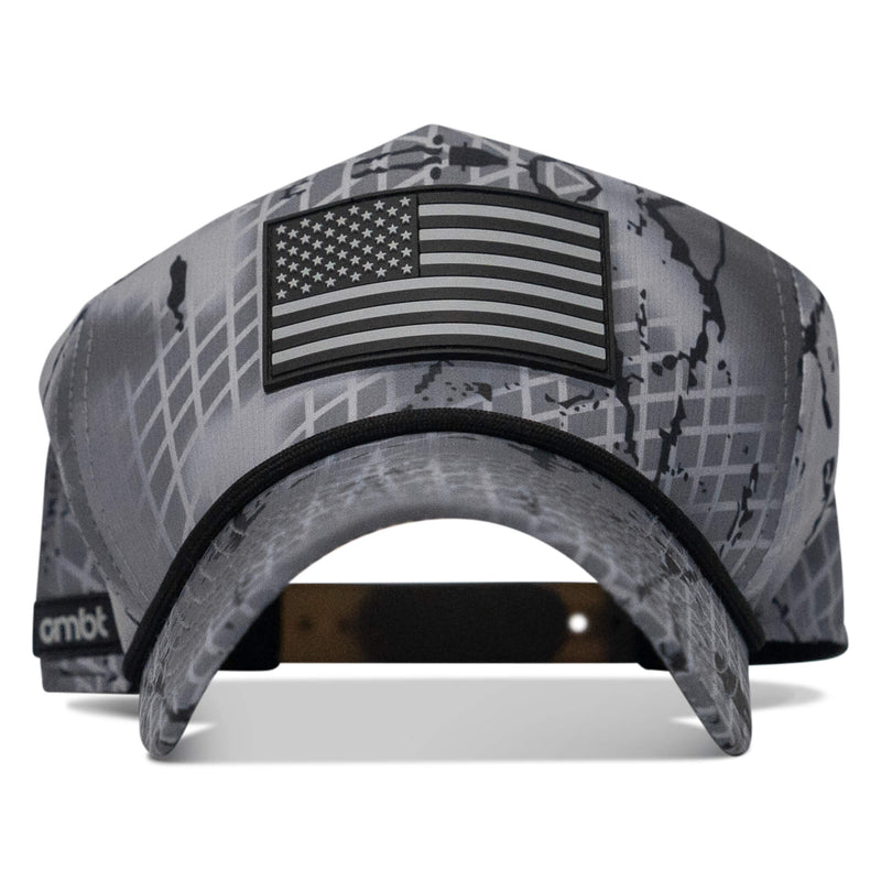 Load image into Gallery viewer, American Flag PVC Patch Waterproof Weekender Snapback

