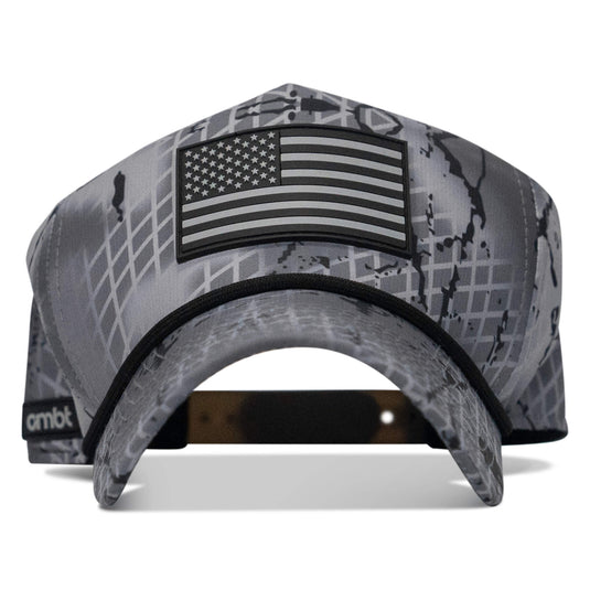 American Flag PVC Patch Waterproof Weekender Snapback