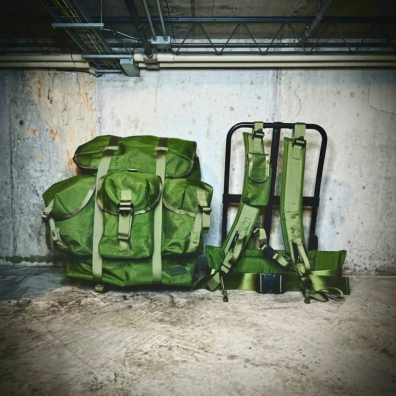 Load image into Gallery viewer, Medium ALICE Pack Military Rucksack with Frame - OD Green
