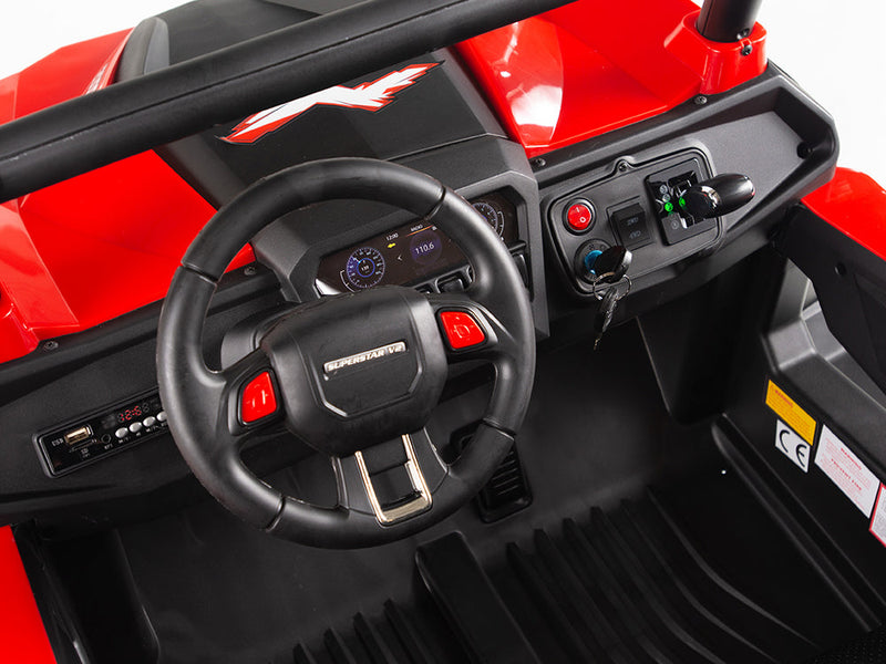 Load image into Gallery viewer, 2 Seater ATV Ride On UTV Quad Electric Dune Buggy W/Magic Cars® Parental Control
