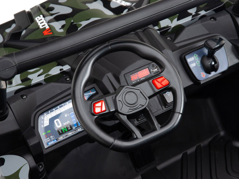 Load image into Gallery viewer, 2 Seater ATV Ride On UTV Quad Electric Buggy Truck W/Magic Cars® Parental Control
