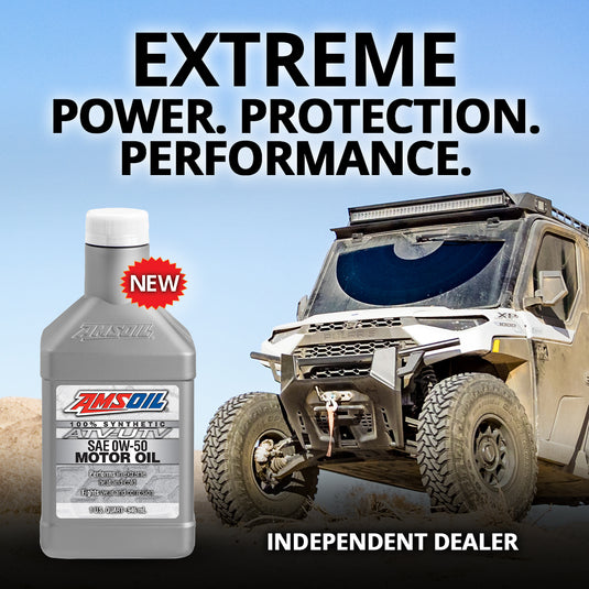 AMSOIL 0W-50 100% Synthetic ATV/UTV Motor Oil