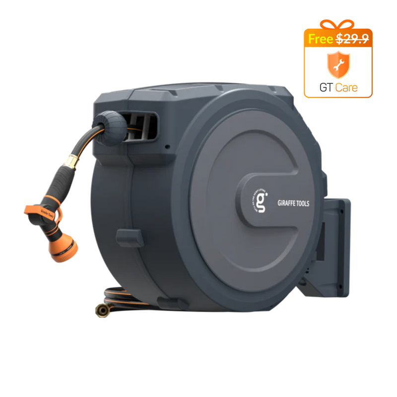 Load image into Gallery viewer, Retractable Garden Hose Reel 62ft-155ft
