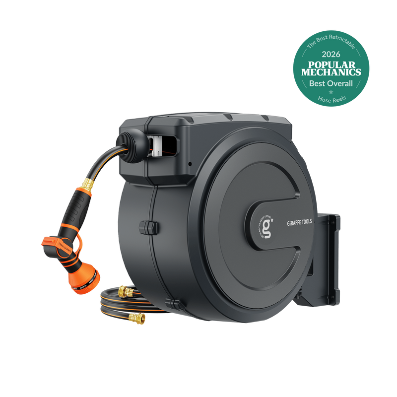 Load image into Gallery viewer, Retractable Garden Hose Reel 65ft-155ft
