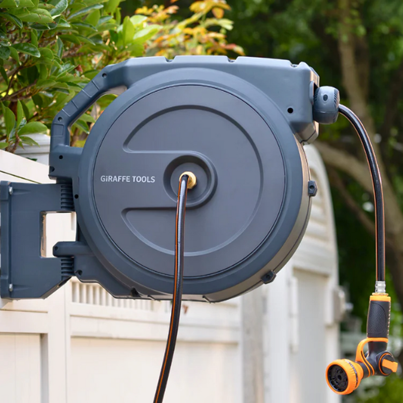 Load image into Gallery viewer, Retractable Garden Hose Reel-5/8in-90ft
