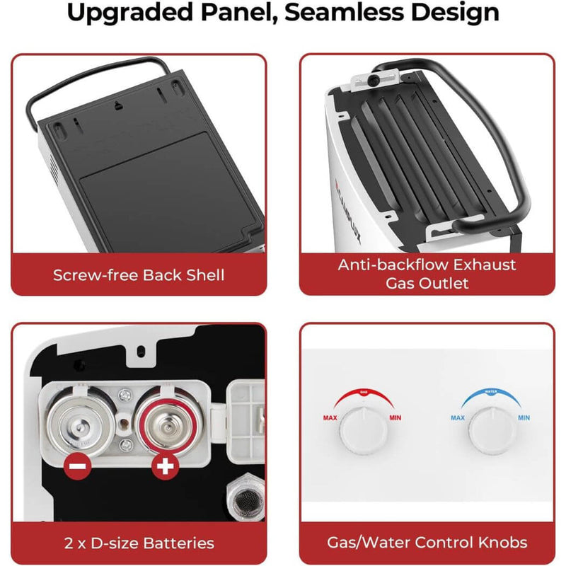 Load image into Gallery viewer, Camplux AY132 Portable Propane Water Heater
