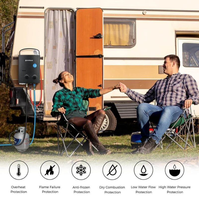 Load image into Gallery viewer, Camplux AY132B Portable Propane Water Heater
