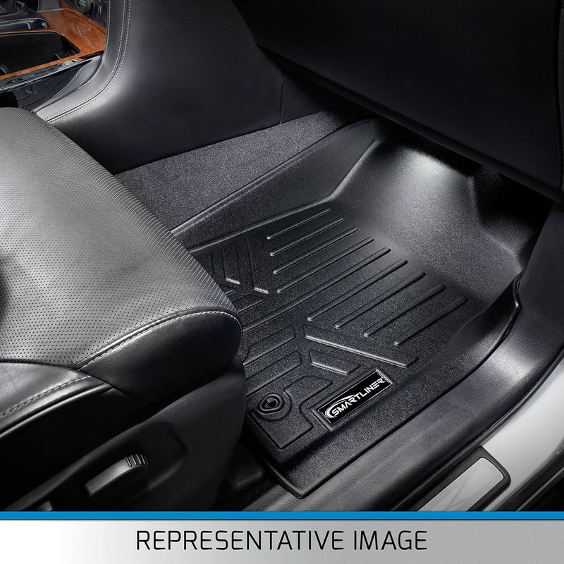 Load image into Gallery viewer, SMARTLINER Floor Liners for 2019 Silverado 1500 LD/ GMC Sierra 1500 LD Double Cab (Over the Hump Coverage)
