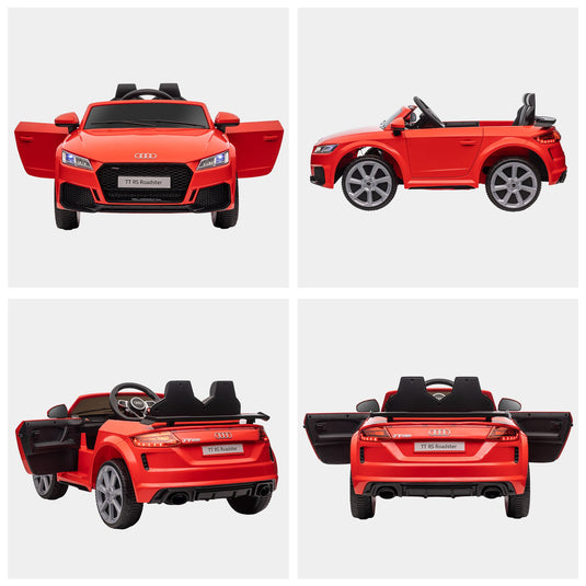 6V Audi TT RS Kid Electric Sports Car with Remote Control Ride-On