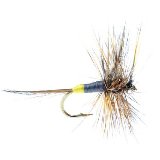 Adams Female Classic Dry Fly - 6 Flies - Hook Size 16