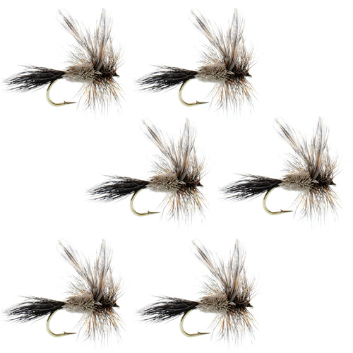 Adams Irresistible Classic Dry Fly - 6 Flies Hook Size 10