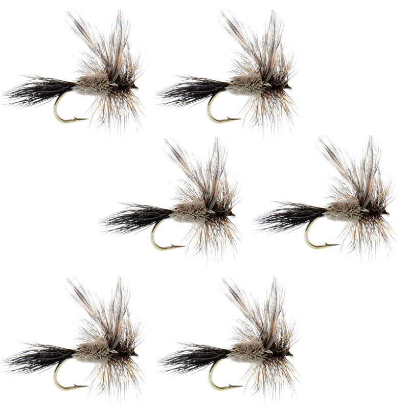 Load image into Gallery viewer, Adams Irresistible Classic Dry Fly - 6 Flies Hook Size 12
