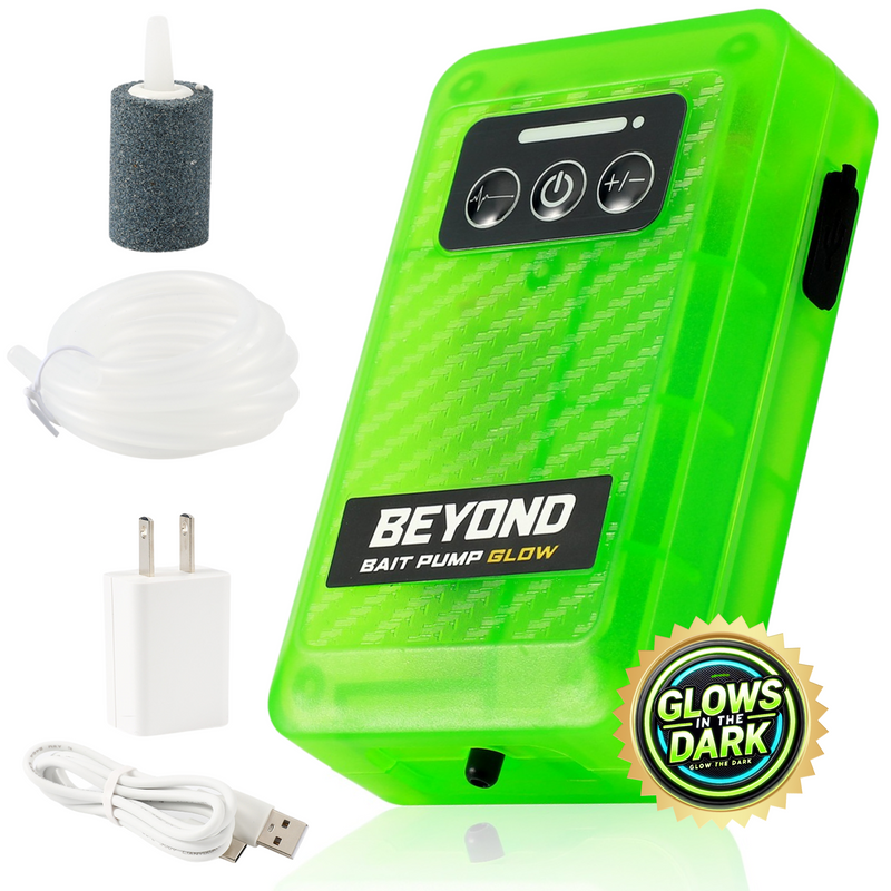 Load image into Gallery viewer, Beyond Bait Pump Rechargeable Aerator - Glow in The Dark Bubbler
