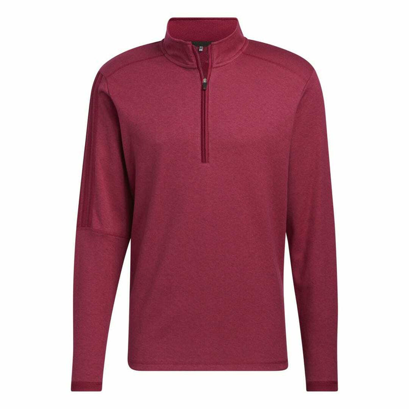 Load image into Gallery viewer, Adidas 3 Stripe 1/4 Zip Legacy Burgundy Pullover Men&#39;s Medium - HA6149
