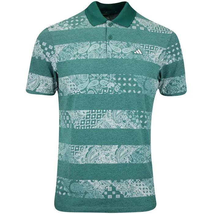 Load image into Gallery viewer, Adidas Golf Shirt - Go-To Stripe Print Polo
