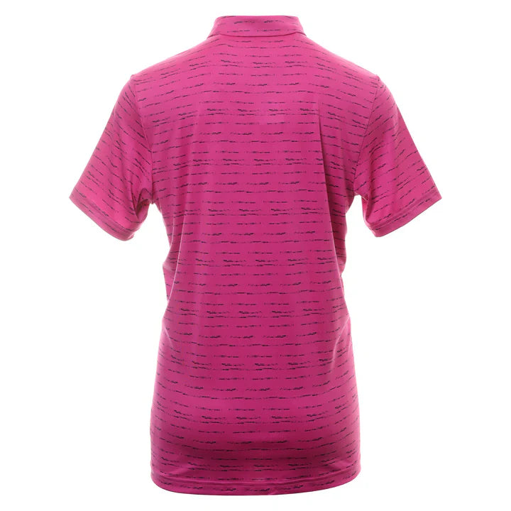Load image into Gallery viewer, Adidas Golf Stripe Zipper Shirt
