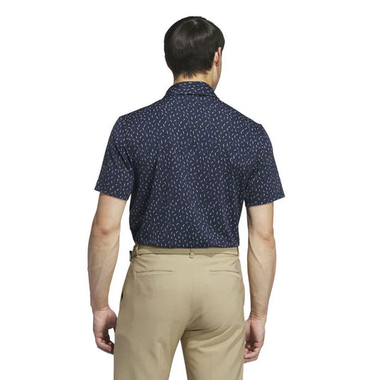 Adidas Ultimate365 Allover Print Golf Polo Shirt 2024