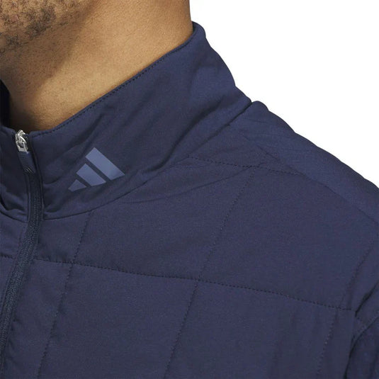 Adidas Ultimate365 Quilted DWR Half Zip Pullover