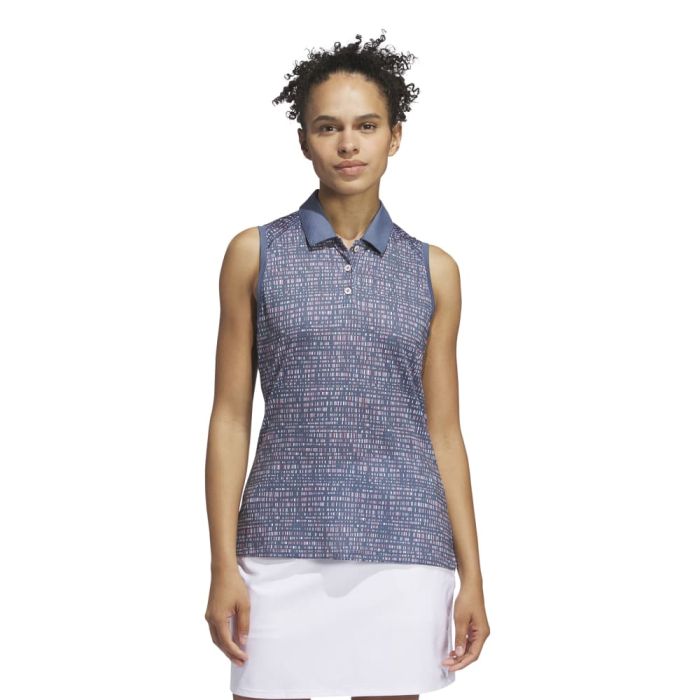 Load image into Gallery viewer, Adidas Women&#39;s Ultimate365 Printed Sleeveless Polo 24
