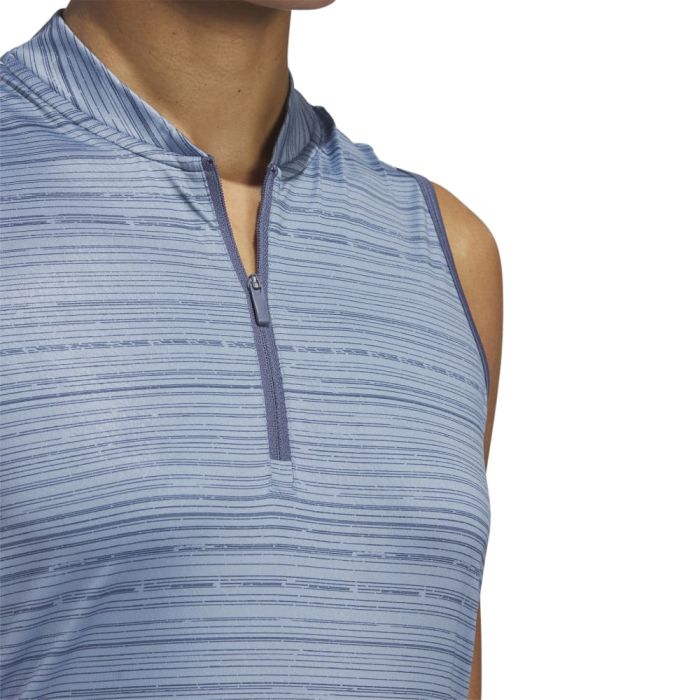 Load image into Gallery viewer, Adidas Women&#39;s Ultimate365 Stripe Sleeveless Polo 24
