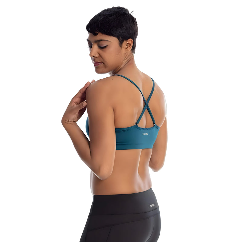 Load image into Gallery viewer, Adjustable Bra – Keepin&#39; It Teal
