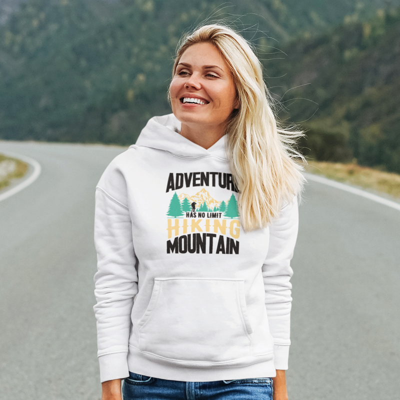 Load image into Gallery viewer, Adventure Has No Limit Unisex Hoodie
