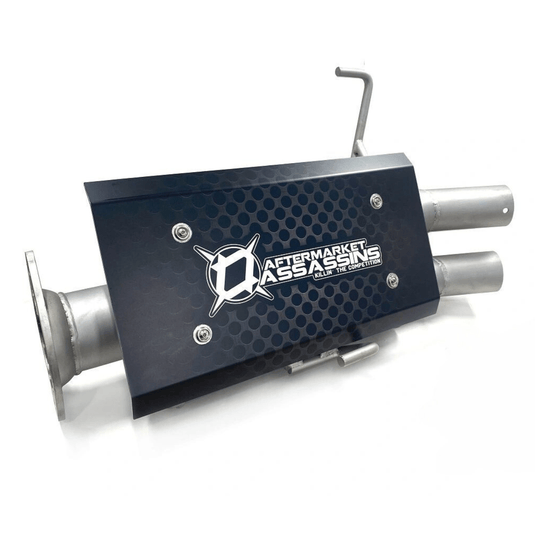 Aftermarket Assassins Stainless Slip-On Exhaust for RZR Pro R