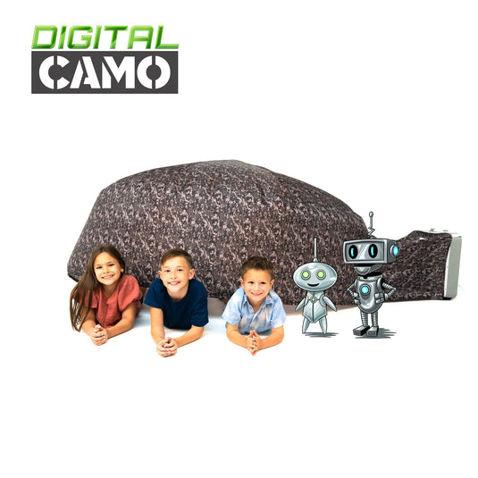 AirFort Digital Camo Inflatable Kids Play Fort
