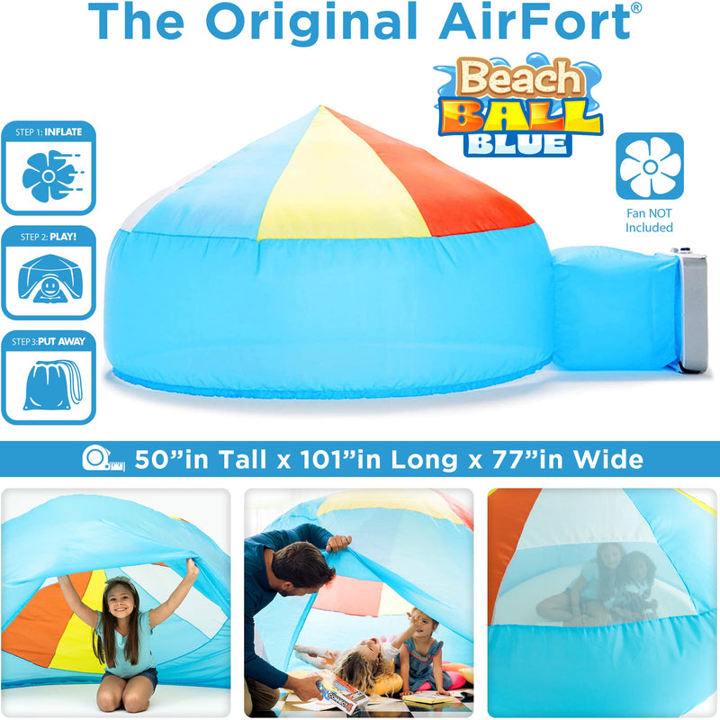 Load image into Gallery viewer, The Original AirFort - Beach Ball Blue
