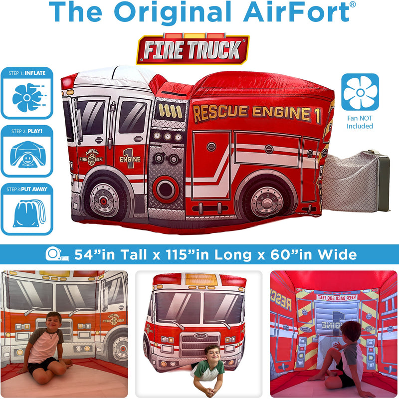 Load image into Gallery viewer, The Original AirFort - Firetruck
