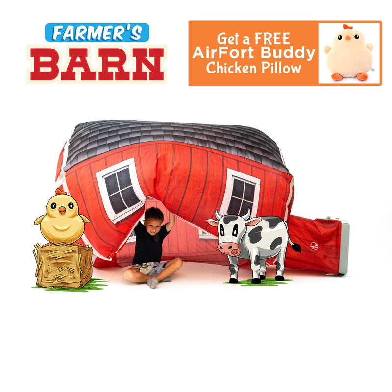 Load image into Gallery viewer, Farmers Barn + FREE AirFort Buddy Chicken Pillow (While Supplies Last!)
