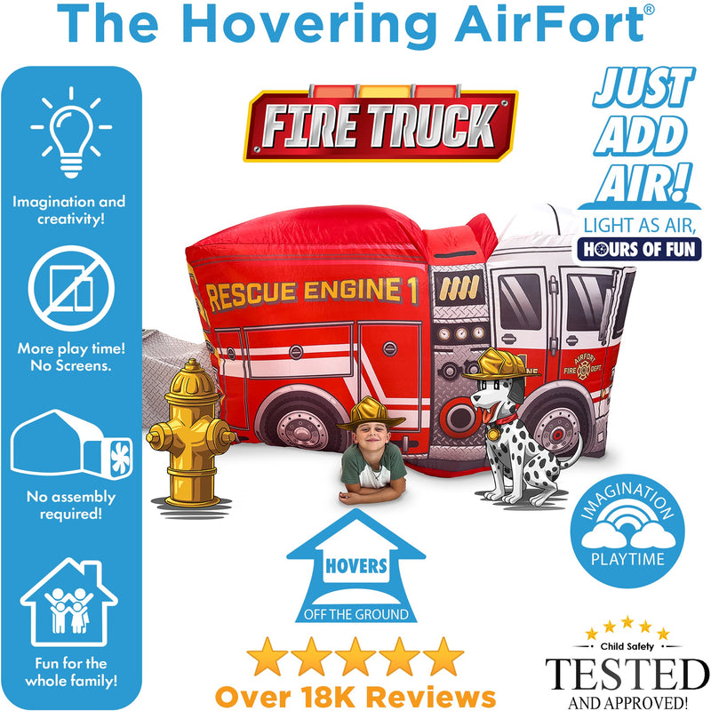 Load image into Gallery viewer, The Original AirFort - Firetruck
