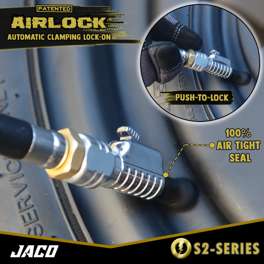 Lightning™ S2-Series Tire Air Chuck - 1/4" F-NPT