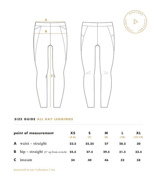 All Day Leggings in Inca Gold