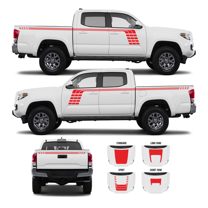 Load image into Gallery viewer, 2016-2023 Tacoma Checkered Stripe Kit
