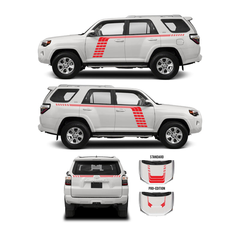 Load image into Gallery viewer, 2010-2024 4Runner Checkered Stripe Kit
