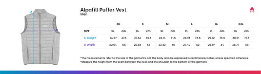 Men's Alpafill Puffer Alpaca Vest