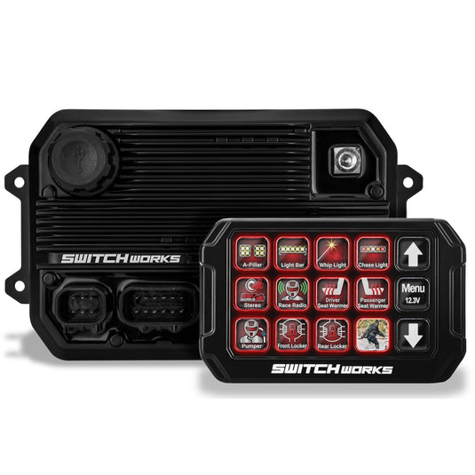 SWITCH Works Alpha 12 Digital Smart Switch Panel for 12 Outputs