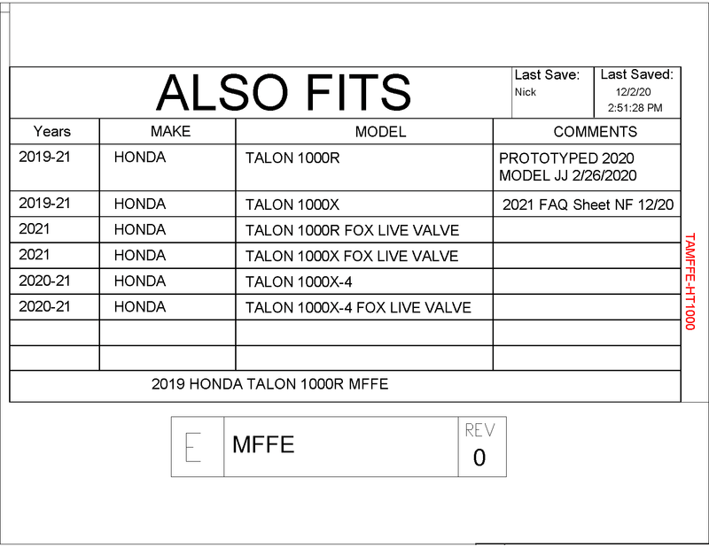 Load image into Gallery viewer, Trail Armor Mud Flap Fender Flare Extensions for 2019-2021 Honda Talon X / R

