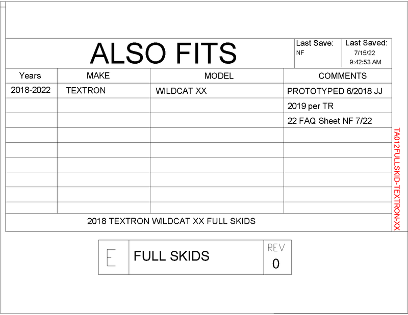 Load image into Gallery viewer, Trail Armor Full Skids with Slider Nerfs Off Road Steel Rock Sliders for 2018-22 Textron Wildcat XX
