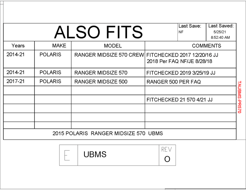 Load image into Gallery viewer, Trail Armor Underbed Mud Shield with Fender Enclosures for 2014-21 Ranger Midsize 570 Model
