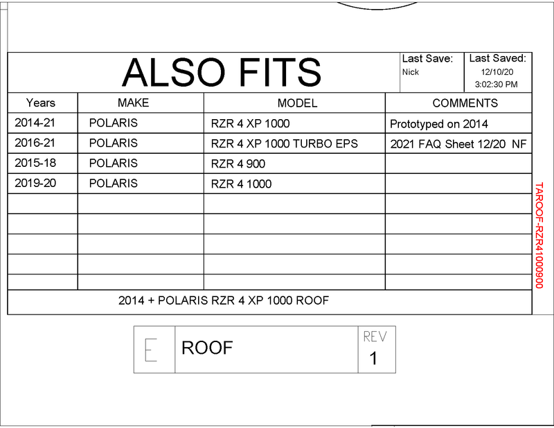 Load image into Gallery viewer, Trail Armor Hard Top Roof for 2014-19 Polaris RZR 900s 4 / XP 1000 4 / Turbo 4
