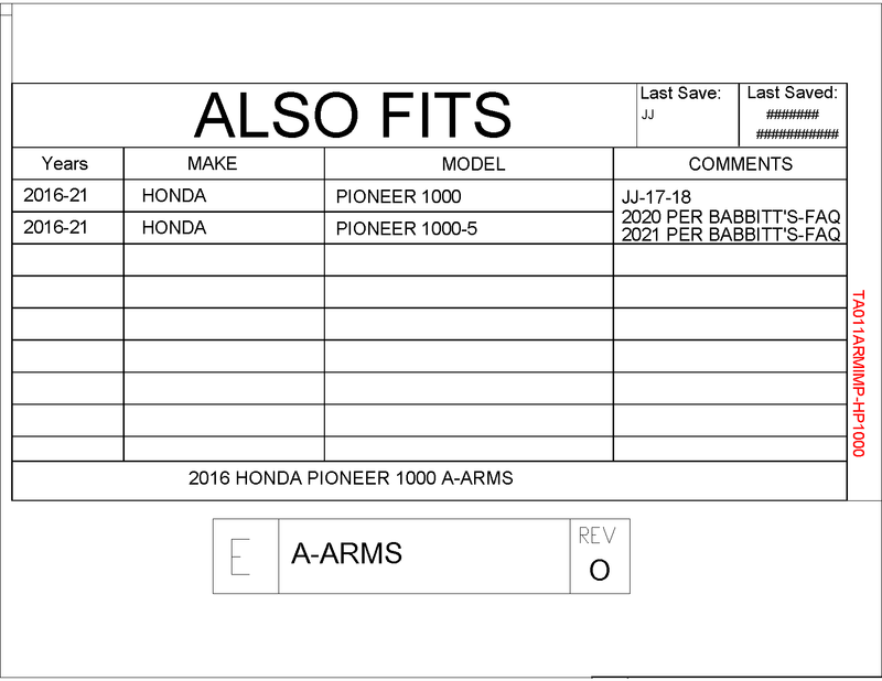 Load image into Gallery viewer, Trail Armor iMpact A-Arm Guard for 2016-21 Honda Pioneer 1000 / Pioneer 1000-5
