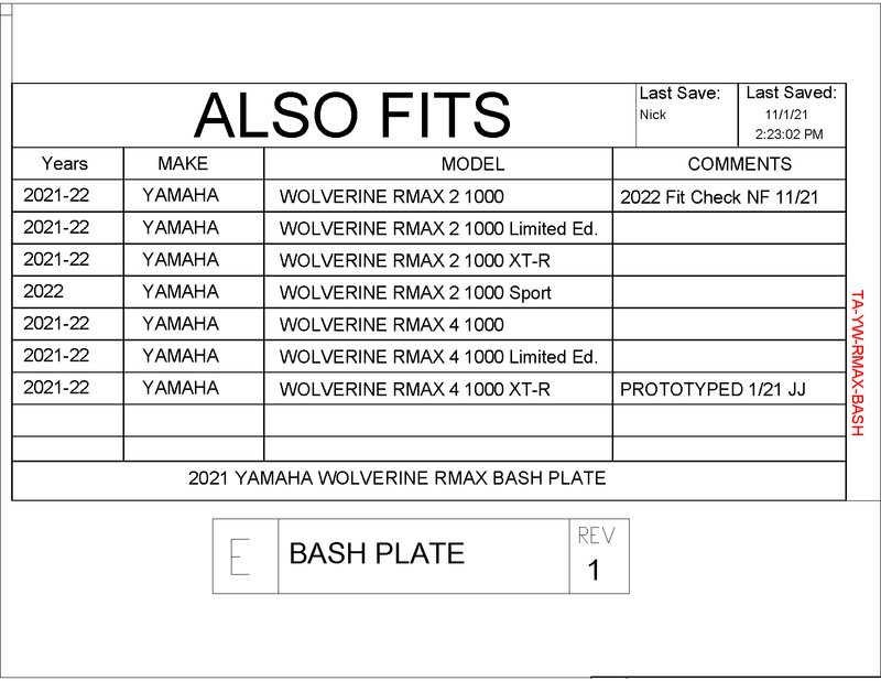 Load image into Gallery viewer, Trail Armor Bash Plate for 2021+ Yamaha Wolverine RMAX 1000
