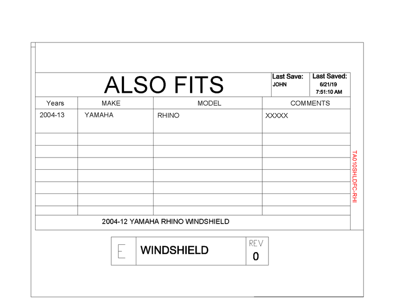 Load image into Gallery viewer, Trail Armor CoolFlo Windshield with Fast Clamps for 2004-13 Yamaha Rhino
