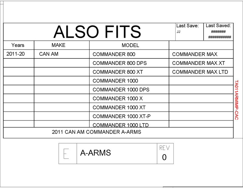 Load image into Gallery viewer, Trail Armor A-Arm Guard for 2011-20 Can-Am Commander 800 / 1000 / Max
