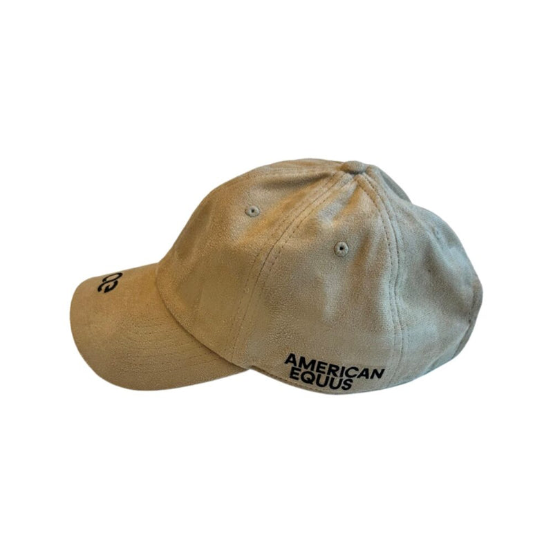 Load image into Gallery viewer, American Equus Signature Suede Hat -Tan
