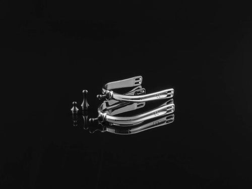 American Equus Quik-X Interchangeable English Spurs Show Chrome Finish