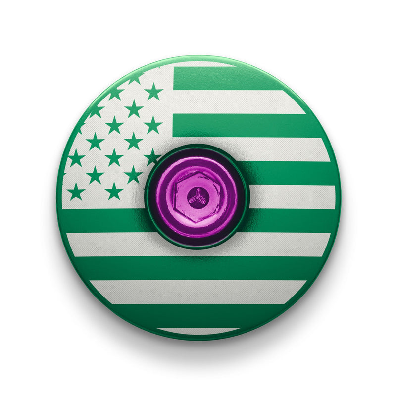 Load image into Gallery viewer, American Flag Custom Bike Headset Cap
