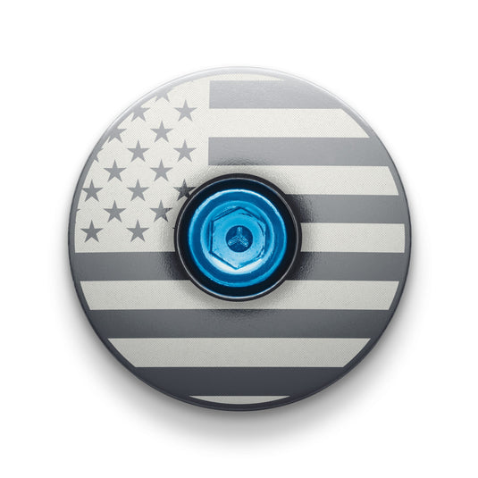 American Flag Custom Bike Headset Cap